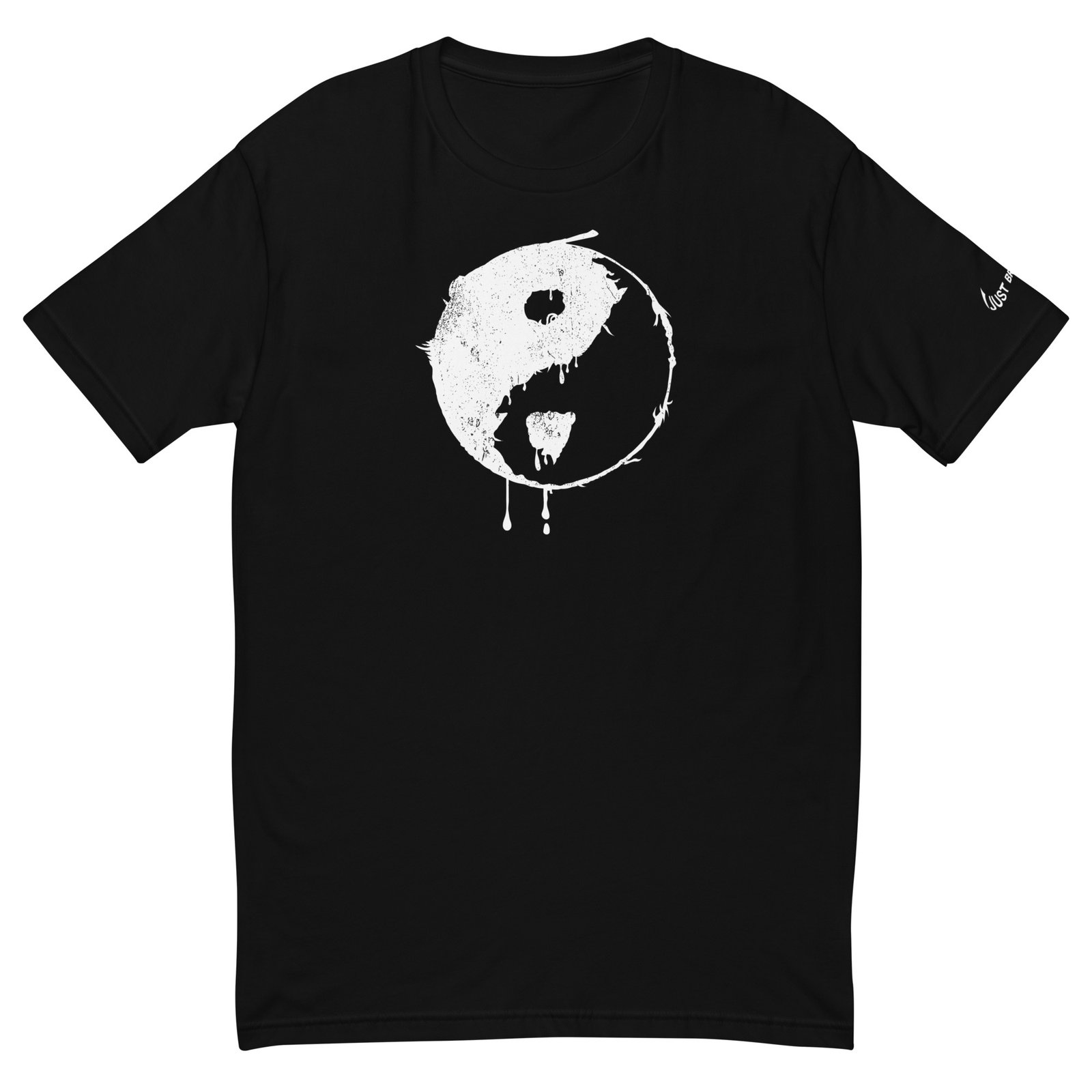 Yin Yang 100% Short Sleeve T-shirt (White) - Image 9
