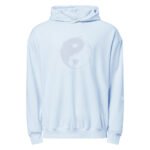 Yin Yang Unisex garment-dyed lightweight hoodie