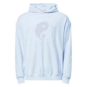 Yin Yang Unisex garment-dyed lightweight hoodie